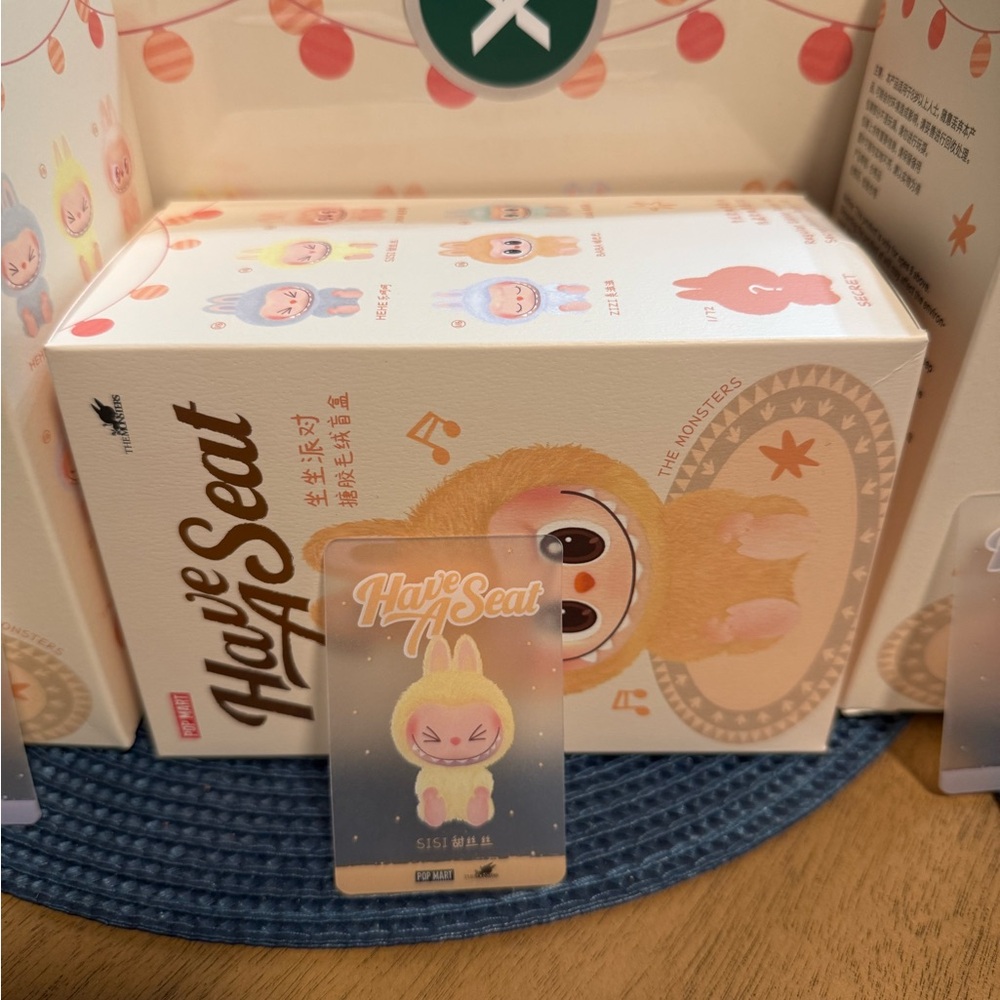 Pink and Cream Bunny Stuffed Animal Accessory